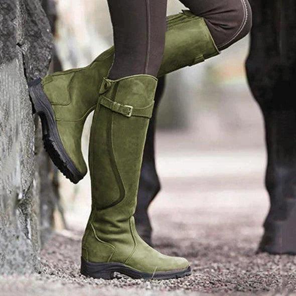 Élise™ | Bottes d’équitation en cuir imperméable