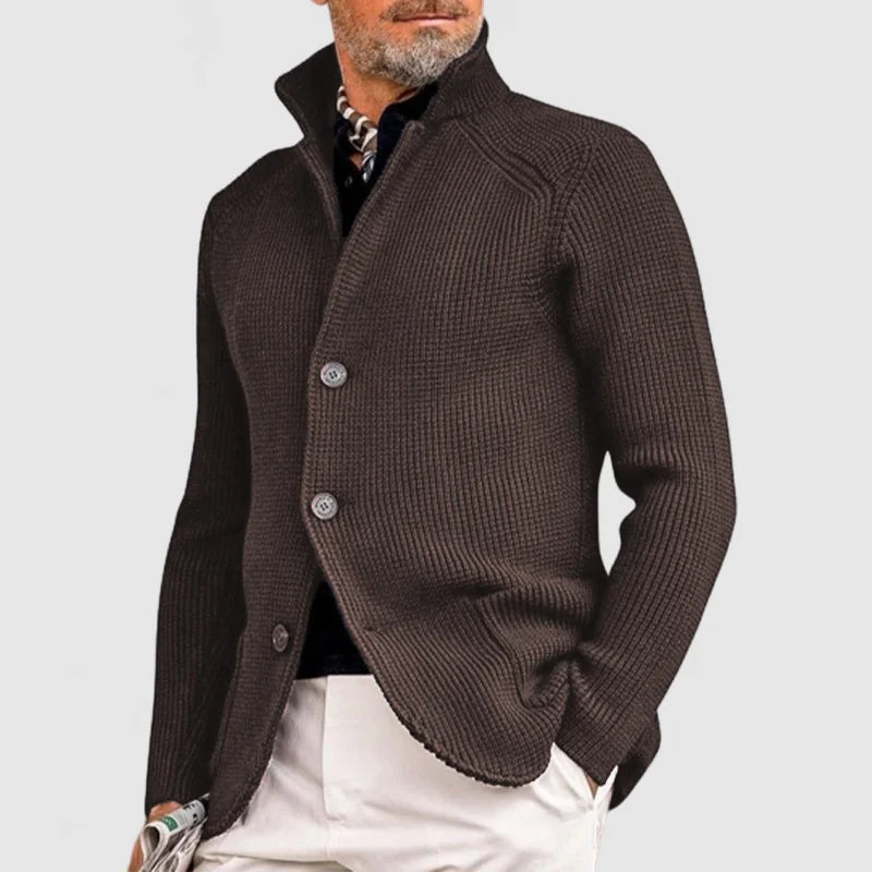 Lucas™ | Cardigan en Maille Élégant pour Homme