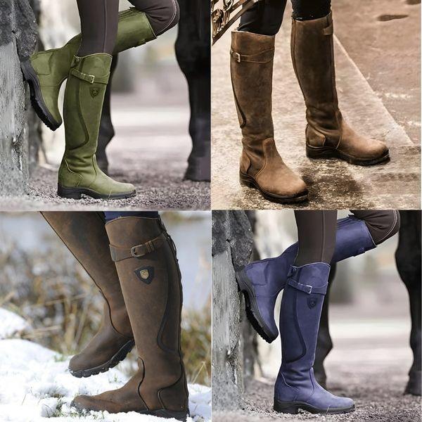 Élise™ | Bottes d’équitation en cuir imperméable
