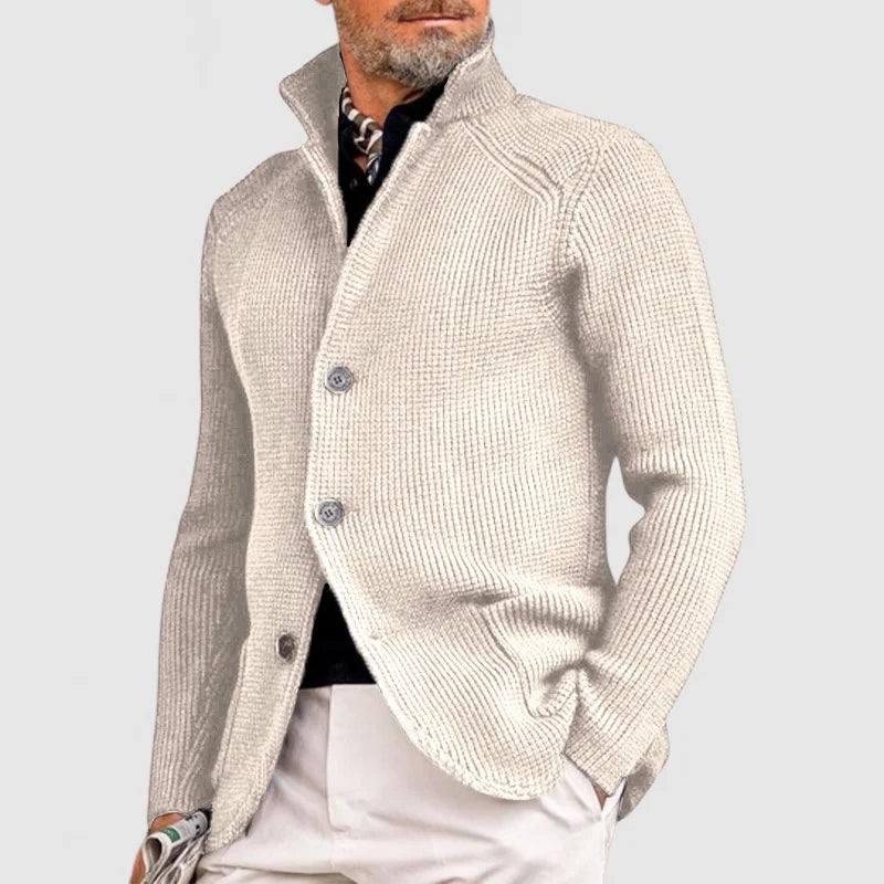 Lucas™ | Cardigan en Maille Élégant pour Homme