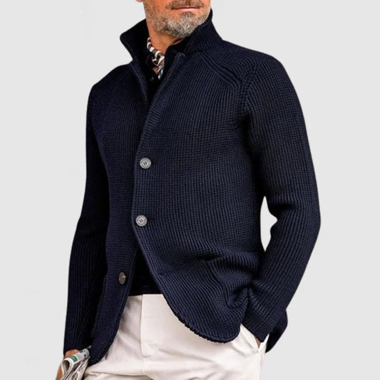 Lucas™ | Cardigan en Maille Élégant pour Homme