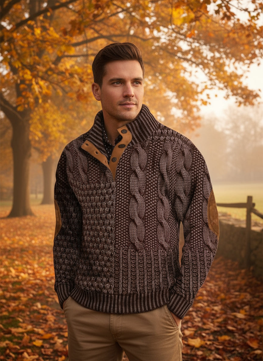 Georges™ – Pull Imprimé Vintage